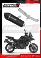 exhaust muffler DOMINATOR HP7 BLACK fits to QJMOTOR SRT 900 S / SX 2025  2026 2