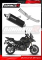 wydech tłumik DOMINATOR P7 CZARNY pasujący do motocykla QJMOTOR SRT 900 S / SX 2025 - 2026 2