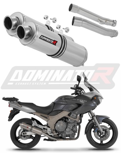 wydech tłumik DOMINATOR Okrągły pasujący do motocykla Yamaha TDM 900 2002 - 2013