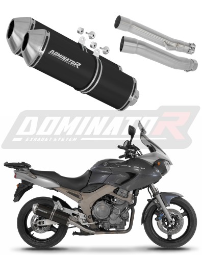 wydech tłumik DOMINATOR OVR CZARNY pasujący do motocykla Yamaha TDM 900 2002 - 2013