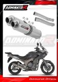 wydech tłumik DOMINATOR Okrągły pasujący do motocykla Yamaha TDM 900 2002 - 2013 2