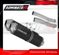 exhaust muffler DOMINATOR OVR BLACK fits to Yamaha TDM 900 2002  2013 3