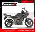 exhaust muffler DOMINATOR OVR BLACK fits to Yamaha TDM 900 2002  2013 5