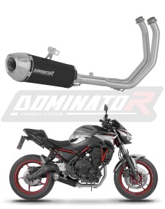 Kawasaki Z650 2023 - 2026 Full Exhaust System Collector Silencer S3 BLACK + dB killer