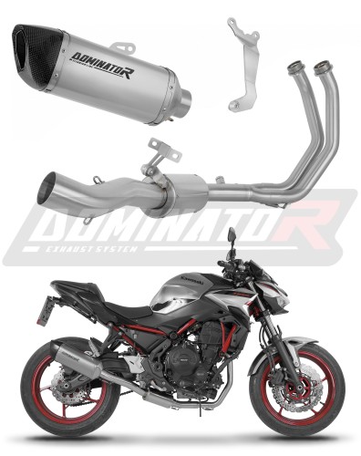 Kawasaki Z650 2023 - 2026 Full system Kolektor wydech tłumik tytanowy HP6 + dB killer