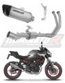complete exhaust system with muffler DOMINATOR Full System titanium HP6 fits to Kawasaki Ninja 650 2023  2026