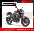 complete exhaust system with muffler DOMINATOR Full System HP6 BLACK fits to Kawasaki Z650 2023  2026 6