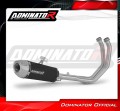 complete exhaust system with muffler DOMINATOR Full System S3 BLACK fits to Kawasaki Ninja 650 2023  2026 3