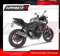 complete exhaust system with muffler DOMINATOR Full System S6 fits to Kawasaki Ninja 650 2023  2026 4