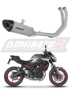 Kawasaki Z650 2023 - 2026 Full Exhaust System Collector Silencer Titanium HP8 + dB killer