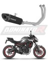 kompletny układ wydechowy z tłumikiem DOMINATOR Full System HP8 CZARNY pasujący do motocykla Kawasaki Z650 2023 - 2026