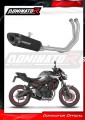 kompletny układ wydechowy z tłumikiem DOMINATOR Full System HP8 CZARNY pasujący do motocykla Kawasaki Z650 2023 - 2026 2