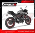 kompletny układ wydechowy z tłumikiem DOMINATOR Full System HP8 CZARNY pasujący do motocykla Kawasaki Z650 2023 - 2026 4