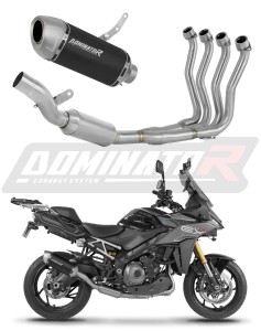 Suzuki GSX-S 1000 GX 2024 Full Exhaust System Collector Silencer S6 BLACK EX + dB killer