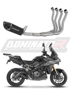 Suzuki GSX-S 1000 GX 2025 - 2026 Full Exhaust System Collector Silencer HP8 BLACK + dB killer