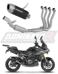 Suzuki GSX-S 1000 GX 2025 - 2026 Full Exhaust System Collector Silencer S6 BLACK EX + dB killer