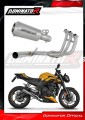 kompletny układ wydechowy z tłumikiem DOMINATOR Full System GPS pasujący do motocykla Triumph STREET TRIPLE 765 S / R / RS 2023 - 2024 6