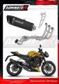 complete exhaust system with muffler DOMINATOR Full System HP6 BLACK fits to Triumph Street Triple 765 RS 2024  2025 6
