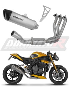Triumph Speed Triple 1200 RS / RR 2021 - 2024 Full system Kolektor wydech tłumik tytanowy HP6 + dB killer