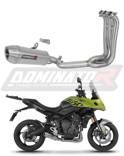 complete exhaust system with muffler DOMINATOR Full System S3 fits to Triumph Tiger Sport 660 2025  2026