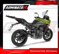 complete exhaust system with muffler DOMINATOR Full System HP6 BLACK fits to Triumph Tiger Sport 660 2025  2026 4