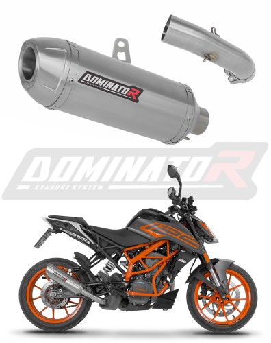 exhaust muffler DOMINATOR S3 fits to KTM 125 Duke 2021  2023