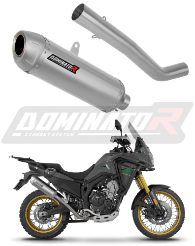 exhaust muffler DOMINATOR S6 fits to Rieju Aventura 500 2023  2026