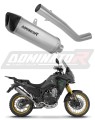 exhaust muffler DOMINATOR titanium HP6 fits the motorcycle Rieju Aventura 500 2023   2026