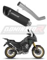 exhaust muffler DOMINATOR HP6 BLACK fits the motorcycle Rieju Aventura 500 2023   2026