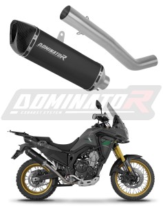 Rieju Aventura 500 2023 - 2026 wydech tłumik HP6 BLACK + dB killer