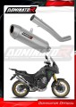 exhaust muffler DOMINATOR S6 fits the motorcycle Rieju Aventura 500 2023   2026 2