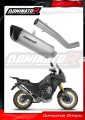 exhaust muffler DOMINATOR titanium HP6 fits the motorcycle Rieju Aventura 500 2023   2026 2