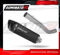 exhaust muffler DOMINATOR HP6 BLACK fits to Rieju Aventura 500 2023  2026 3