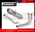 complete exhaust system with muffler DOMINATOR Full System S6 fits the motorcycle Rieju Aventura 500 2023   2026 3