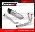 complete exhaust system with muffler DOMINATOR Full System titanium HP6 fits to Rieju Aventura 500 2023  2026 3