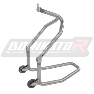 DOMINATOR Front Motorcycle Stand / Lift – Stainless Steel