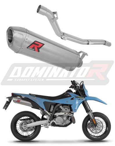 exhaust muffler DOMINATOR S6 fits to Suzuki DRZ4SM / DRZ4S 2025  2026