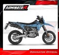exhaust muffler DOMINATOR S6 BLACK fits to Suzuki DRZ4SM / DRZ4S 2025  2026 5