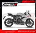 kompletny układ wydechowy z tłumikiem DOMINATOR Full System S3 pasujący do motocykla Triumph Daytona 660 2024 - 2026 4