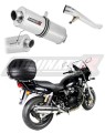 wydech tłumik DOMINATOR Homologowany Owalny pasujący do motocykla GSX 750 INAZUMA 1998 - 2003 2