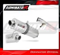 exhaust muffler DOMINATOR homologated road legal OVAL fits to GSX 750 INAZUMA 1998  2003 4
