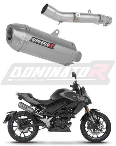 CF MOTO 125 NK 2025 - 2026 Schalldämpfer Auspuff S3 + dB killer