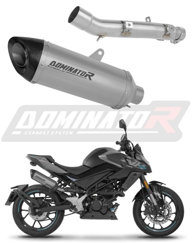 CF MOTO 125 NK 2025 - 2026 Exhaust Silencer Muffler Titanium HP8 + dB killer