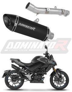 CF MOTO 125 NK 2025 - 2026 wydech tłumik HP8 BLACK + dB killer