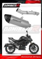 CF MOTO 125 NK 2025 - 2026 Exhaust Silencer Muffler Titanium HP8 + dB killer 1