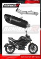 CF MOTO 125 NK 2025 - 2026 Exhaust Silencer Muffler HP8 BLACK + dB killer 1