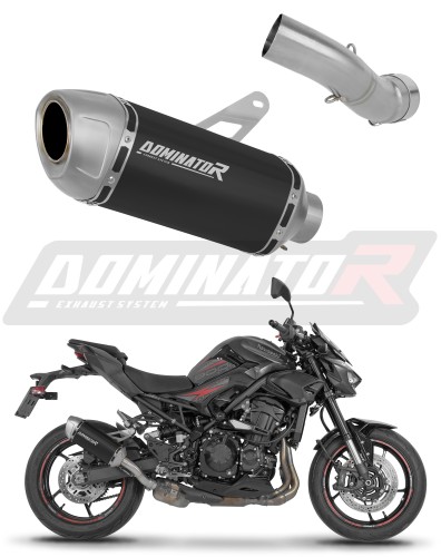 exhaust muffler DOMINATOR S6 BLACK fits to Kawasaki Z900 2025 2026