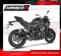 exhaust muffler DOMINATOR S6 BLACK fits to Kawasaki Z900 2025 2026 3