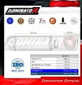 wydech tłumik DOMINATOR S6 CZARNY pasujący do Kawasaki Z900 2025 2026 5