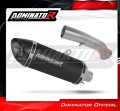 exhaust muffler DOMINATOR HP8 BLACK fits the motorcycle CF MOTO 800 NK 2023 2026 2